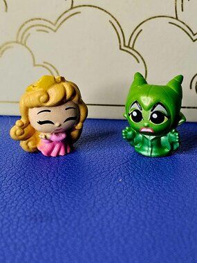 Series 3 Sleeping Beauty Disney Squish'alots Pair (Aurora, Green Maleficent)